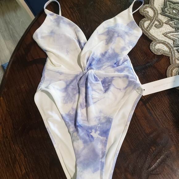 Jonathan SIMKHAI Ingrid One Piece in Sky Tie Dye - Picture 10 of 16